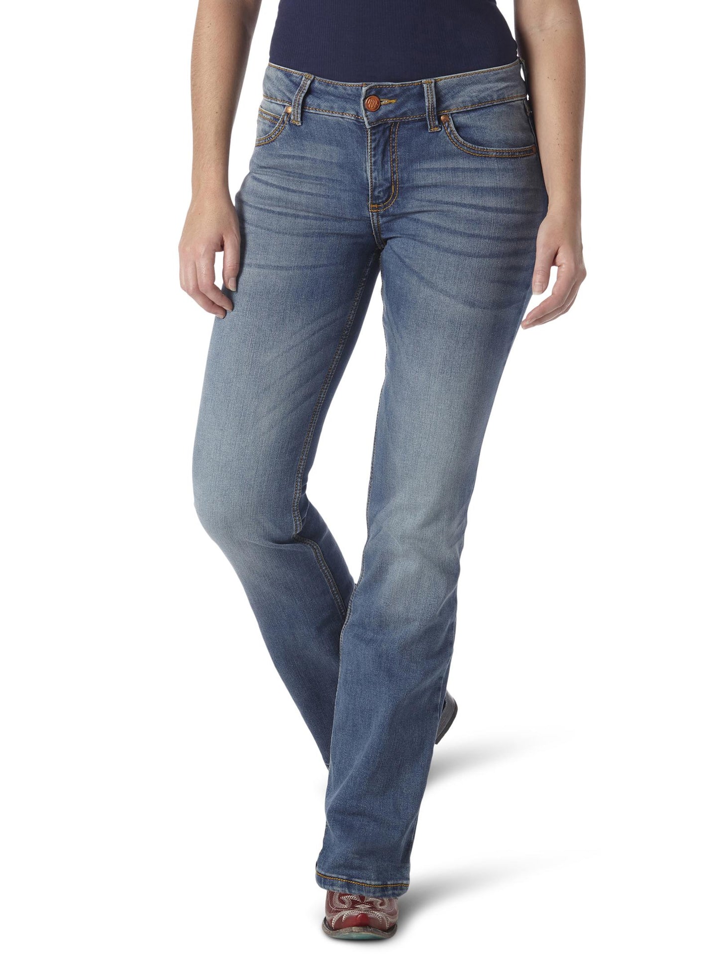 Wrangler® Retro® Mae Jean - Mid-Rise - Medium Blue