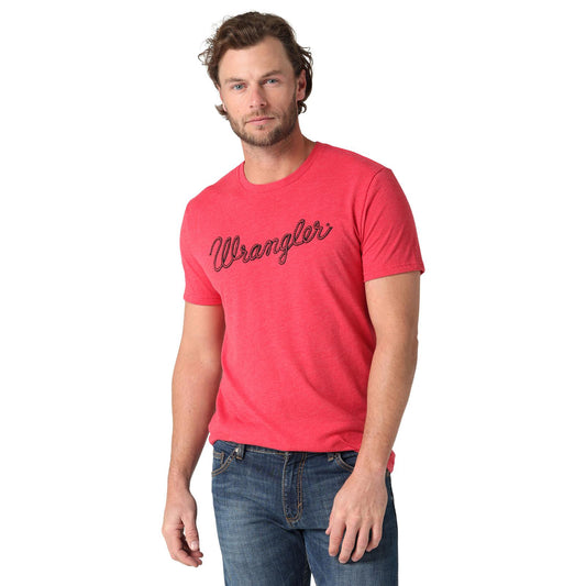 Wrangler® Short Sleeve T-Shirt - Red Heather
