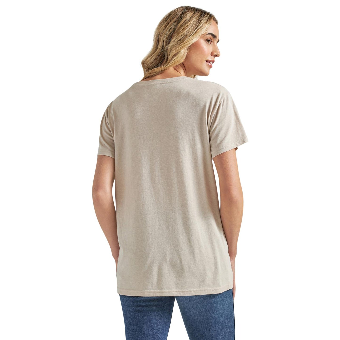 Wrangler Retro® Boyfriend Fit Graphic T-Shirt - Silver Lining Heather