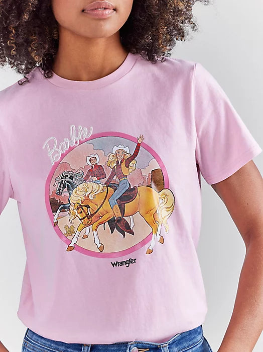 Wrangler Barbie Ladies T-shirt