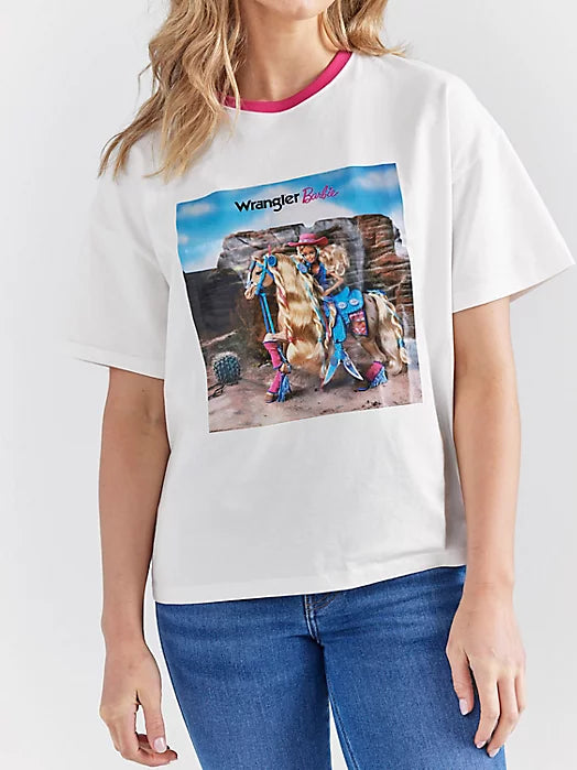 Wrangler Barbie Ladies T-shirt