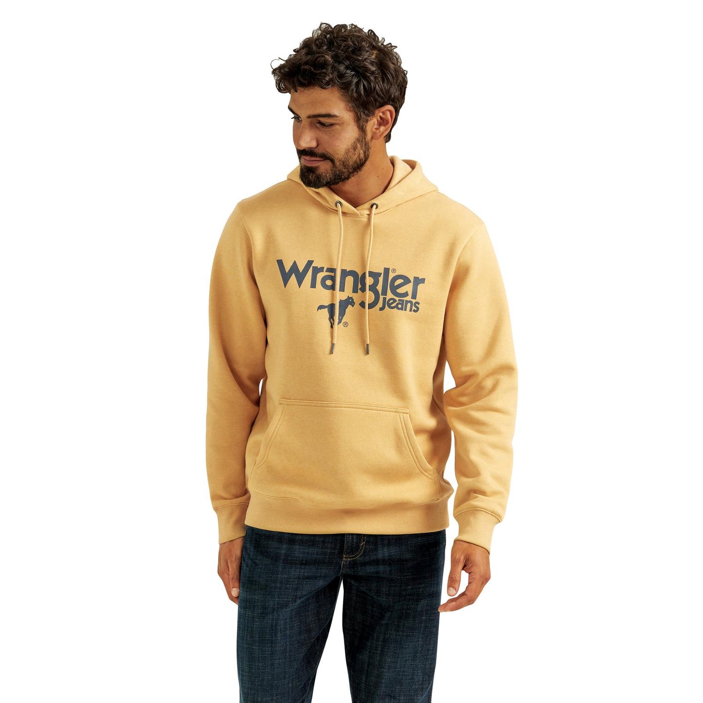 Wrangler® Pullover Hoodie - Regular Fit - Pale Gold