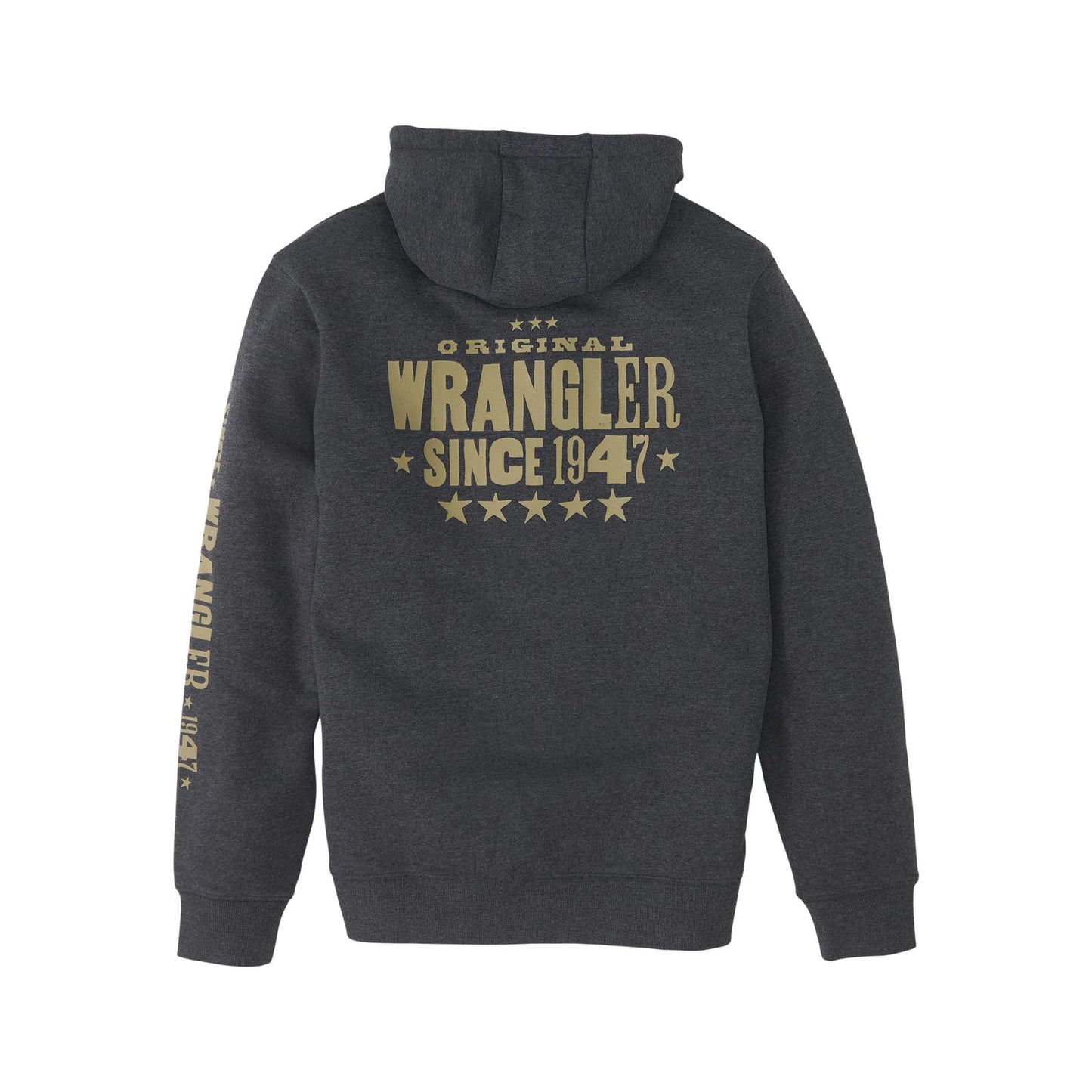 Wrangler® Pullover Hoodie - Regular Fit - Washed Black