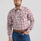 Men's Wrangler Retro® Long Sleeve Sawtooth Snap Pocket Western Shirt