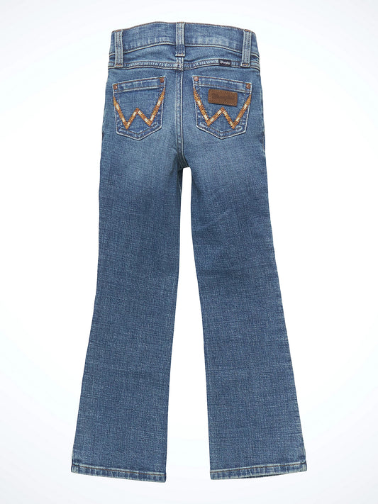 Girl's Wrangler® Bootcut Jean (4-18) in Wendy