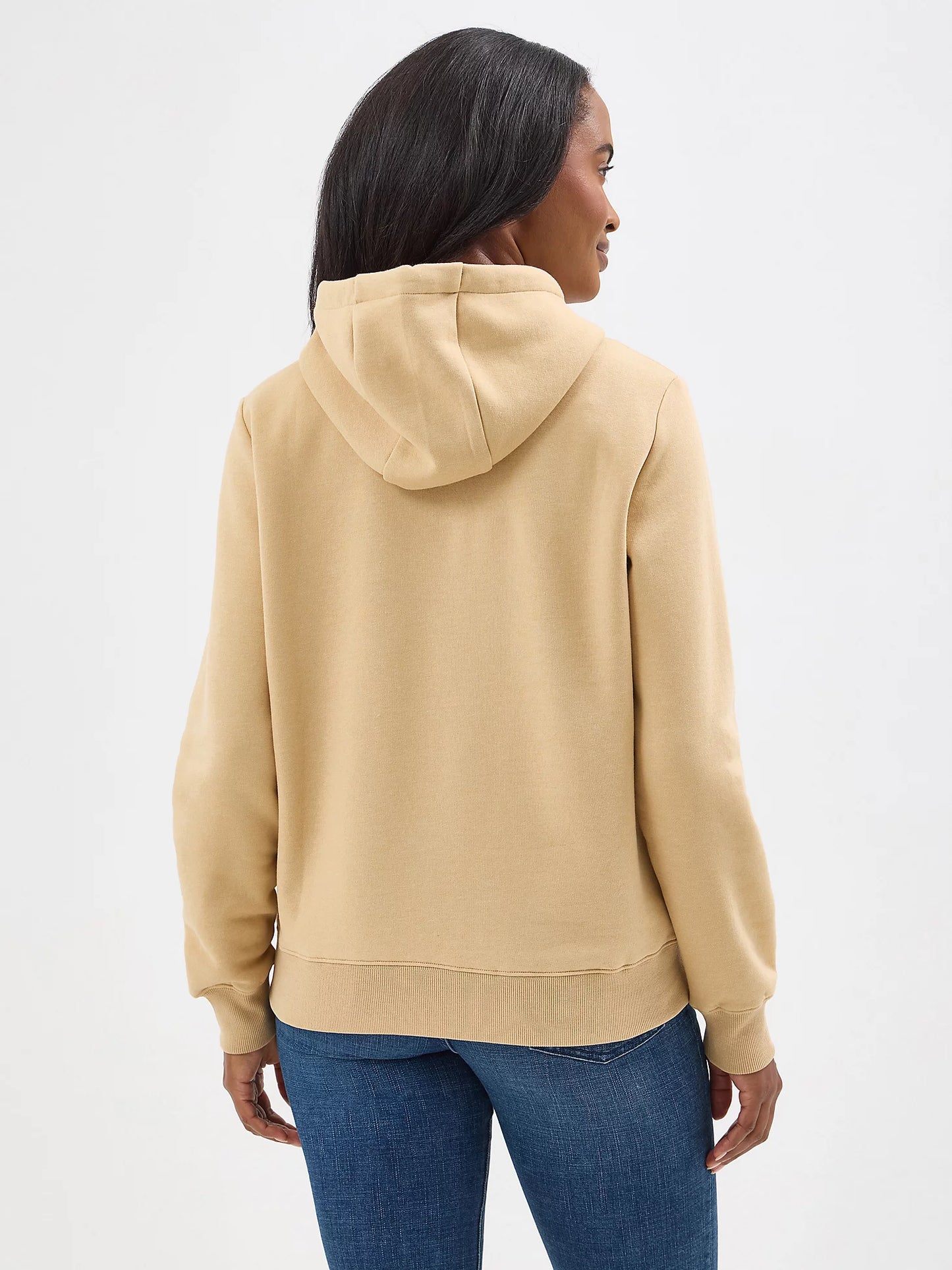 Women's Wrangler Western Graphic Hoodie in mustard