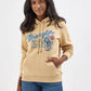 Women's Wrangler Western Graphic Hoodie in mustard