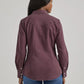 Women's Wrangler Retro® Long Sleeve Solid Western Snap Shirt