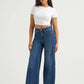 Women's Rainbow Pocket Wide Leg Jean