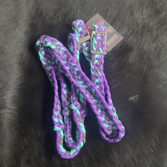 1 D Saddlery Knotted Cord Gaming Reins