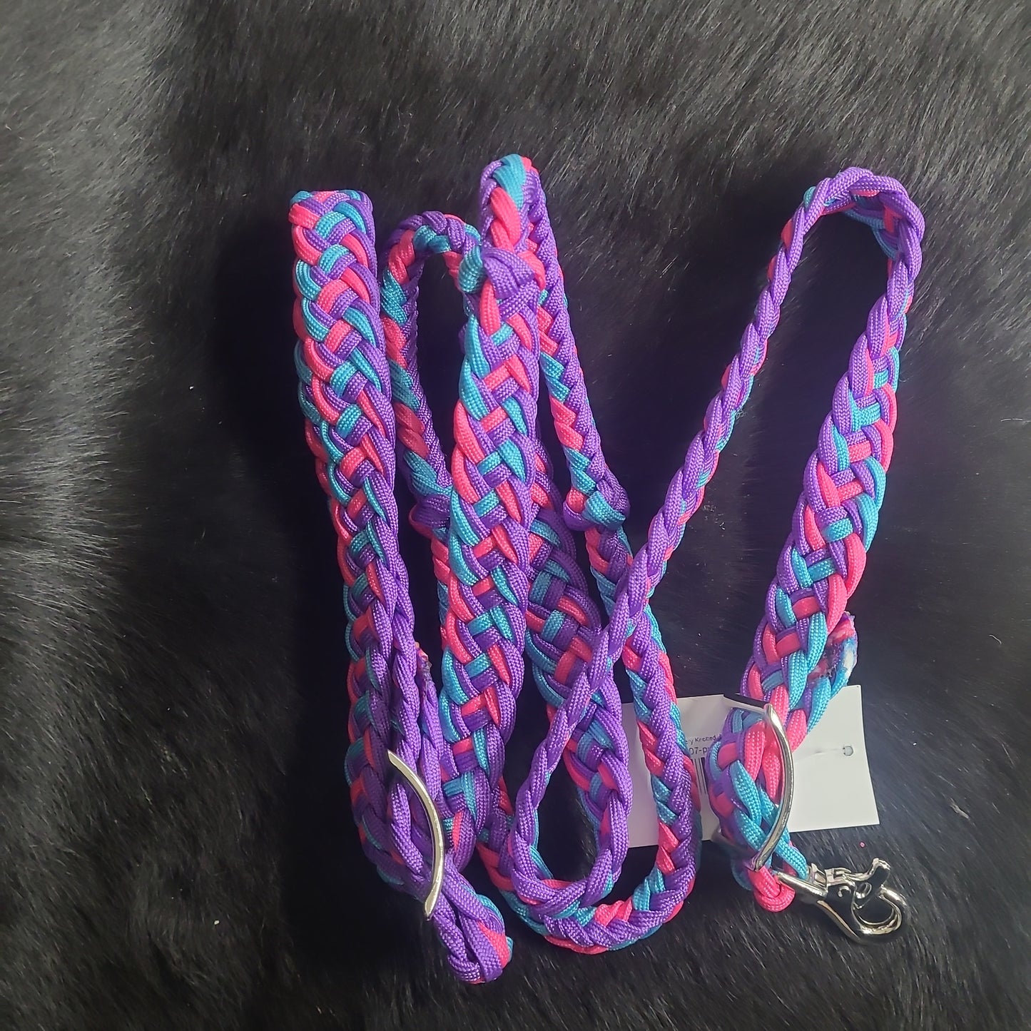 1 D Saddlery Knotted Cord Gaming Reins