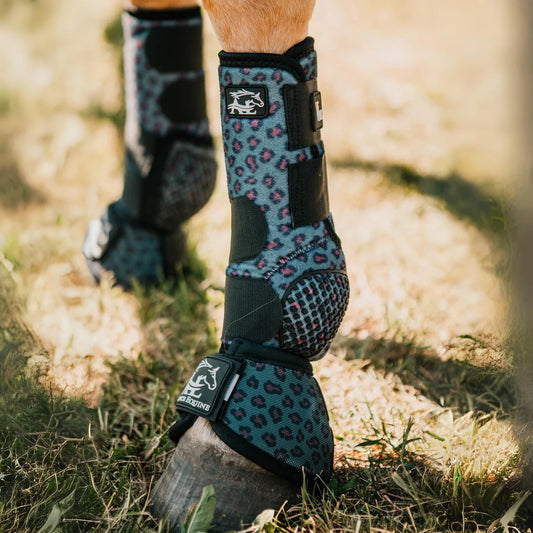 Alliance Equine V10X Sport Protection Boots- Exotic Leopard