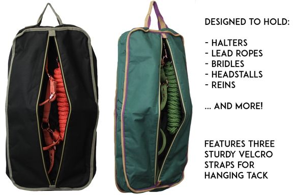 Nylon Halter and Bridle Bag
