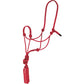 MUSTANG ECONOMY MOUNTAIN ROPE HALTER WITH LEAD