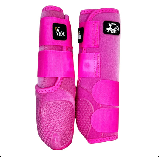 Alliance Equine V10X Sport Protection Boots- PINK