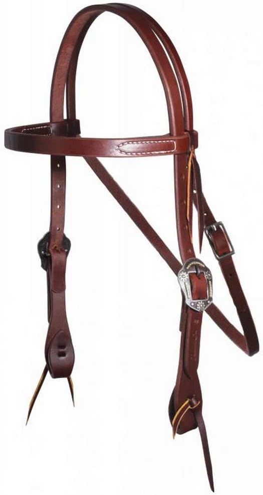 Professional’s Choice Ranch Heavy Oil Browband Headstall – Daisy