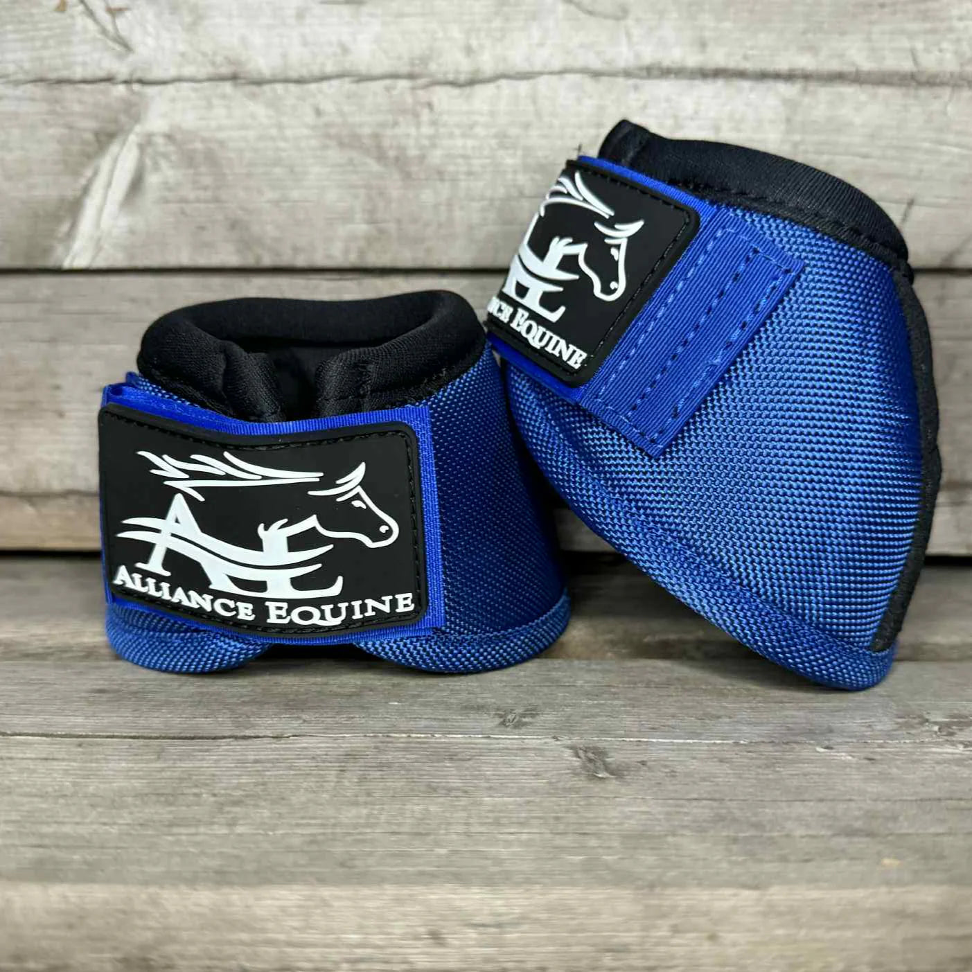 Alliance Equine NO-TURN Kevlar Bell Boots-Royal Blue