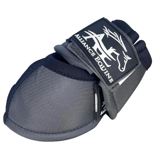 Alliance Equine NO-TURN Kevlar Bell Boots-GREY