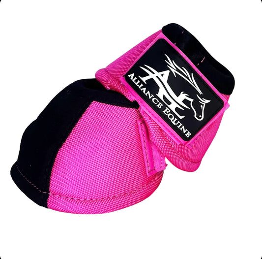 Alliance Equine NO-TURN Kevlar Bell Boots-PINK