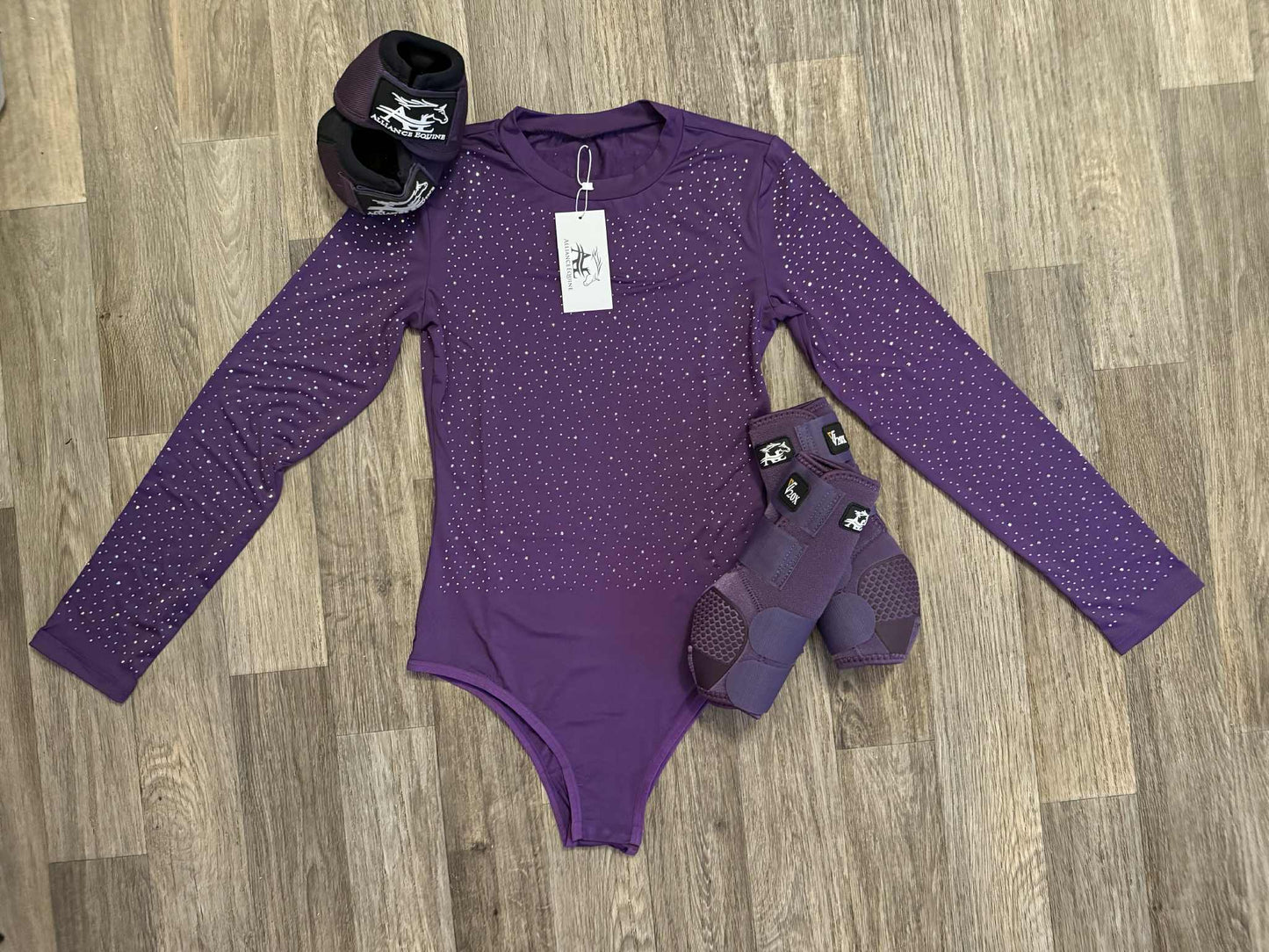 Alliance Rhinestone Bodysuits
