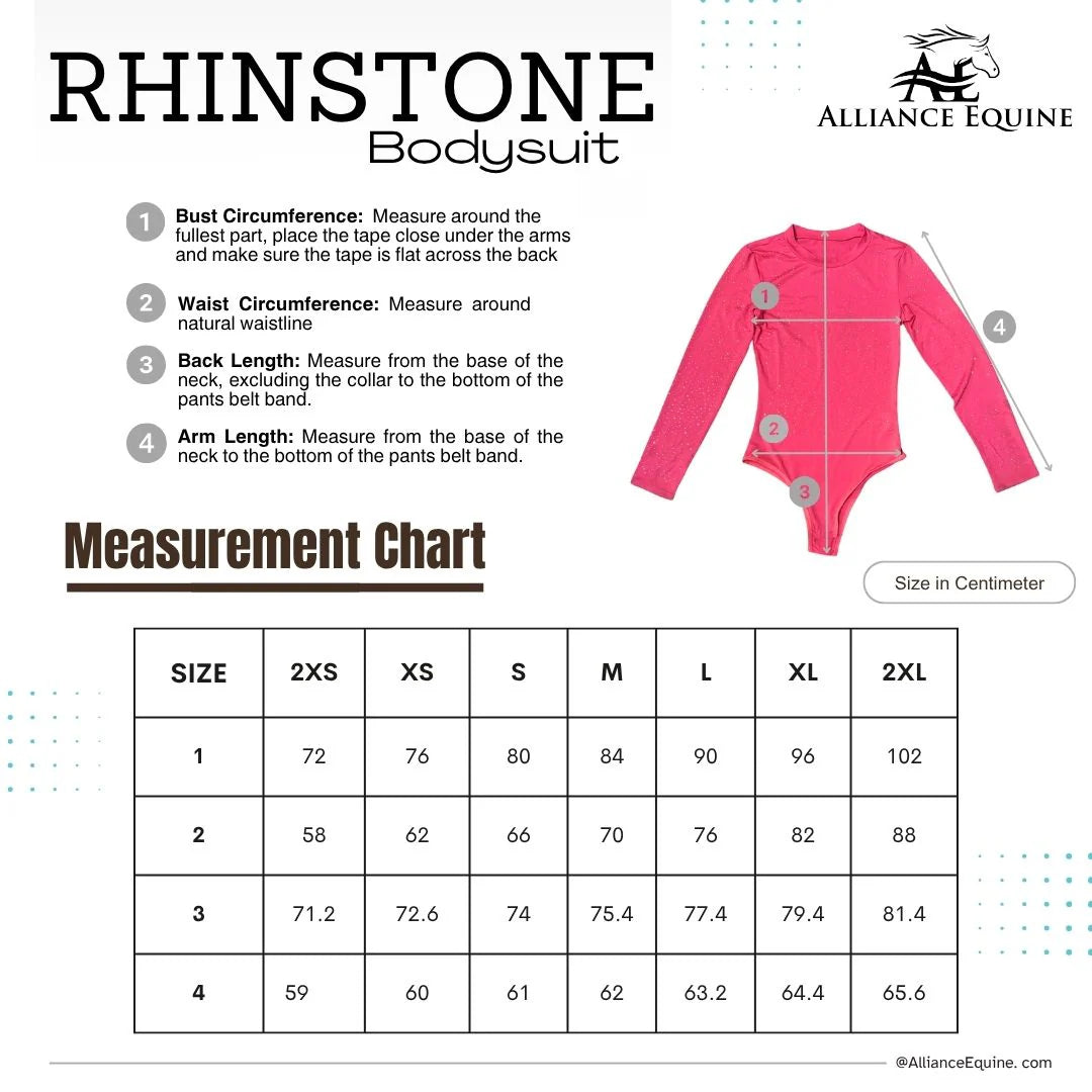 Alliance Rhinestone Bodysuits