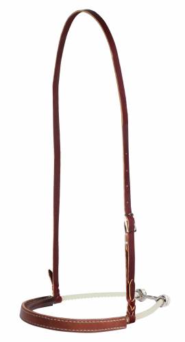 LEATHER COVERED ROPE NOSEBAND