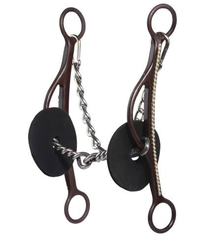 Professional Choice Long Gag Twisted Wire Snaffle