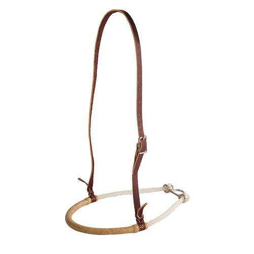 Braided Rawhide Rope Noseband