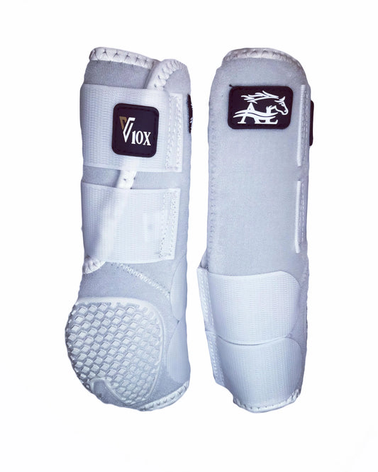 Alliance Equine V10X Sport Protection Boots- WHITE