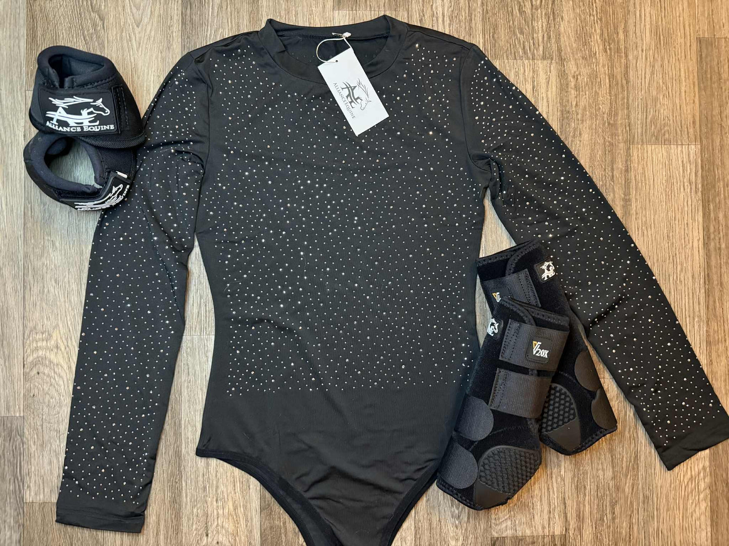 Alliance Rhinestone Bodysuits