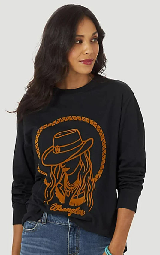 Women's Wrangler Retro long T-Shirt