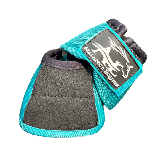 Alliance Equine NO-TURN Kevlar Bell Boots-TURQUOISE