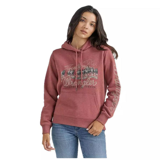 Wrangler Women's Retro Horse Stampede Hoodie