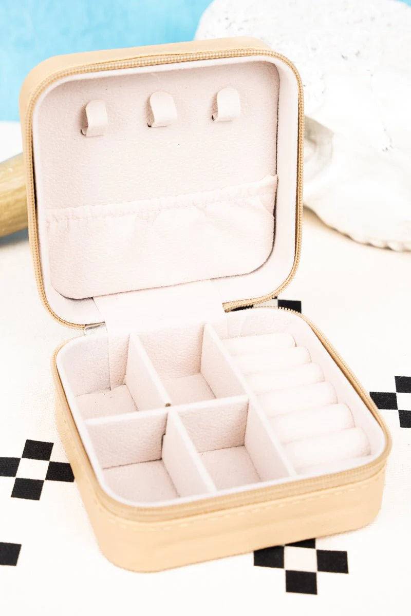 Small Travel Jewelry Box