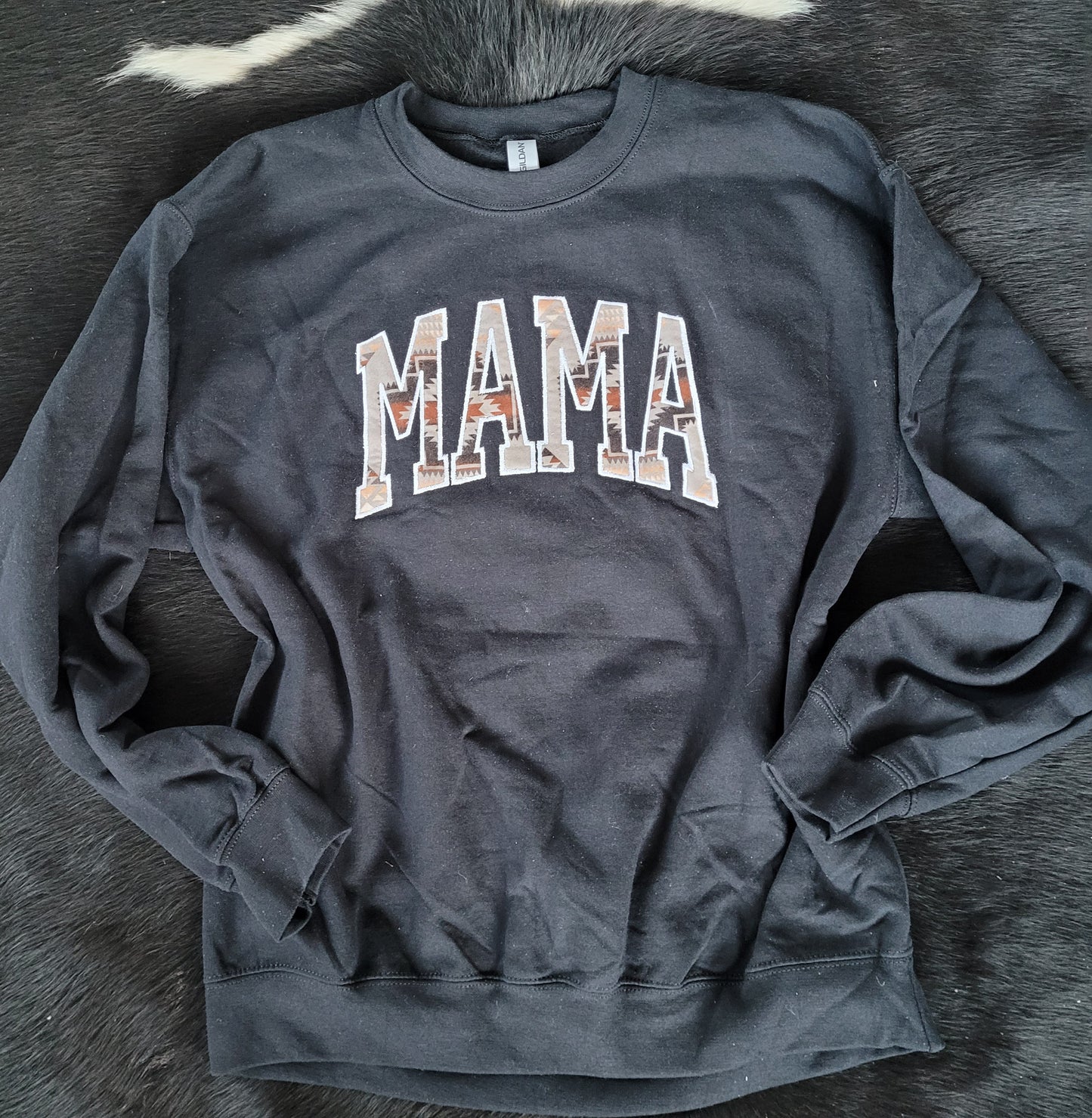 Mama Pendleton black sweatshirt