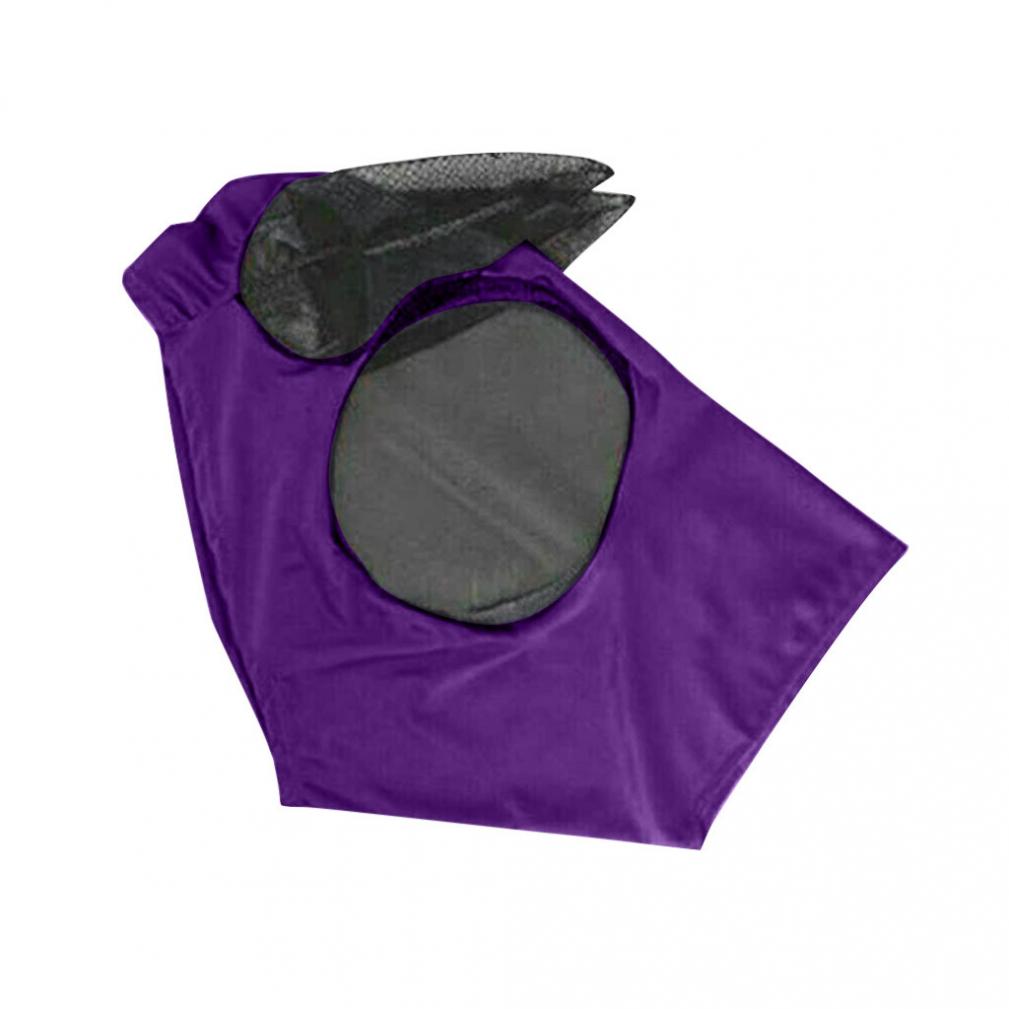 Lycra Fly Mask - Purple